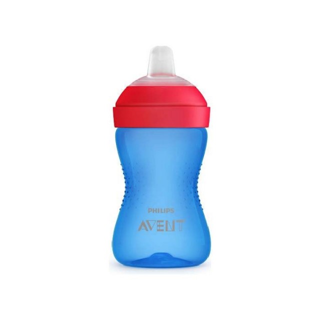 AVENT CUP WITH SOFT BEAK 9M + 300ML - BLUE